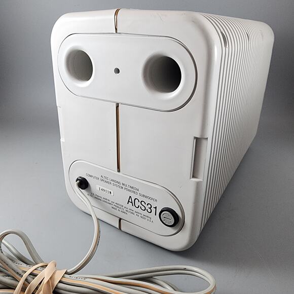 Altec Lansing ACS31 Computer Multimedia Audio Speaker System Powered Subwoofer - Picture 6 of 7